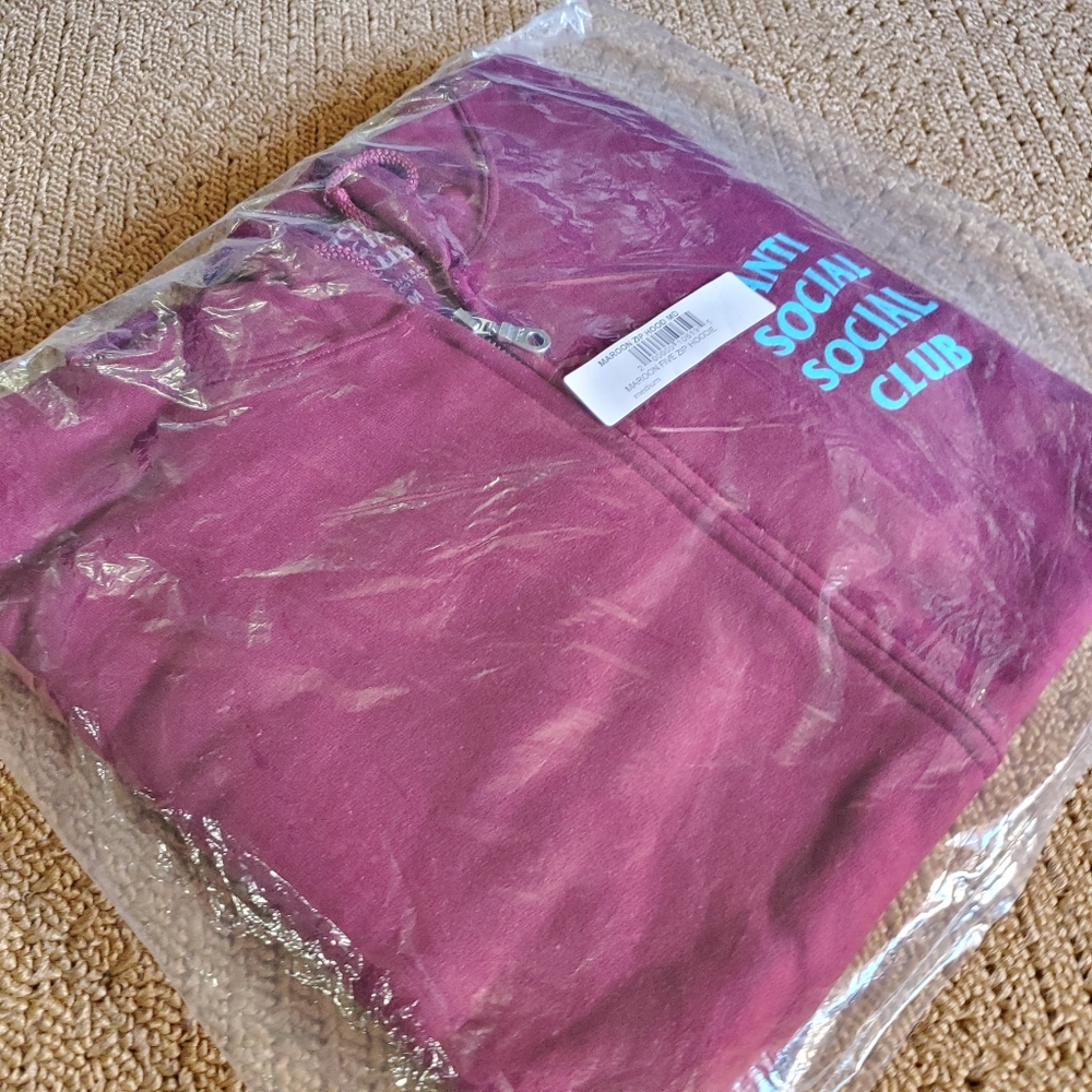 Anti Social Social Club Hoodie in hand authentic